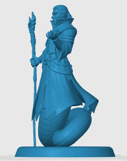 Mô hình 3D Yuan-ti Warlock cho game tabletop và Dungeons & Dragons - Image 3