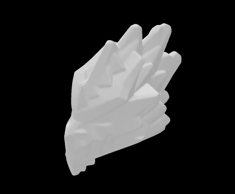 Mũ Giáp Rồng Cho Minifigure Tương Thích Lego (Dạng Pha Lê) - Image 1