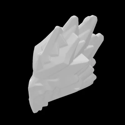 Mũ Giáp Rồng Cho Minifigure Tương Thích Lego (Dạng Pha Lê)