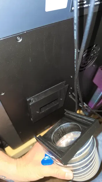 Bộ chuyển đổi ống thông gió 4 inch cho máy in 3D Qidi Max 4 - Image 1