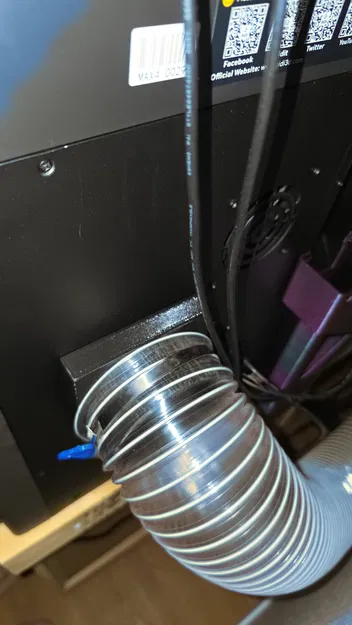 Bộ chuyển đổi ống thông gió 4 inch cho máy in 3D Qidi Max 4 - Image 2