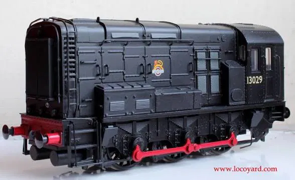 Mô hình đầu máy tàu hỏa Black Shunter Class 08 in 3D chất lượng - Image 1