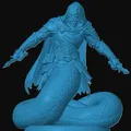Mô hình Yuan-ti Rogue in 3D cho game nhập vai D&D - Thumbnail 1