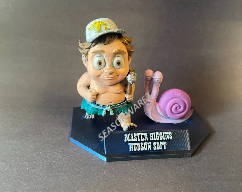 Master Higgins - Mô hình nhân vật trong Adventure Island (NES) - Image 1