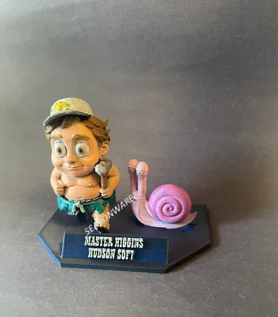 Master Higgins - Mô hình nhân vật trong Adventure Island (NES) - Image 2