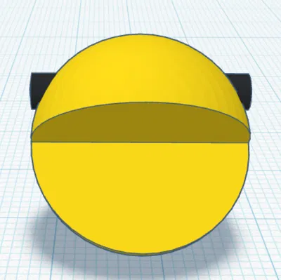 Mô hình Pac-Man 3D - Nhân vật game cổ điển cho góc học tập