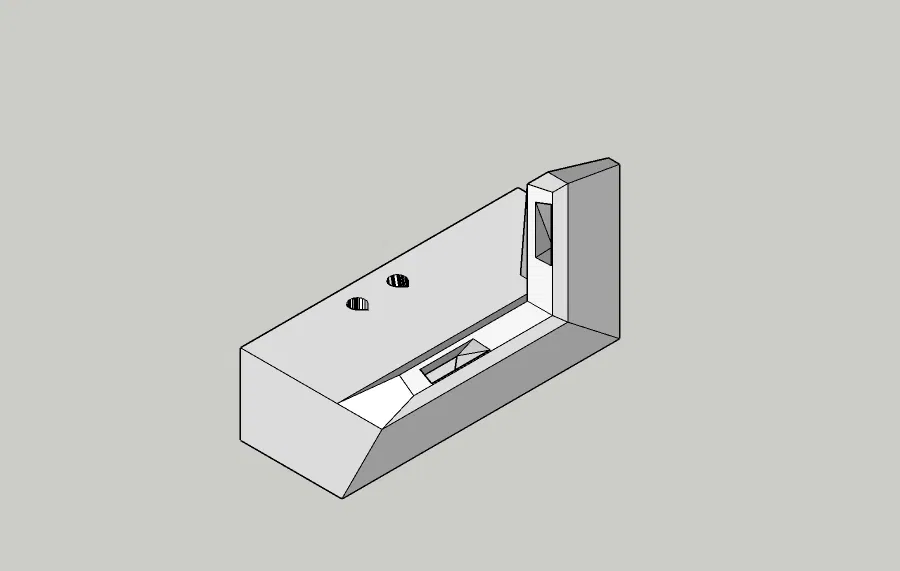 Fan duct cho Kingroon KP3S (hotend E3D v6, titan extruder) - Image 1