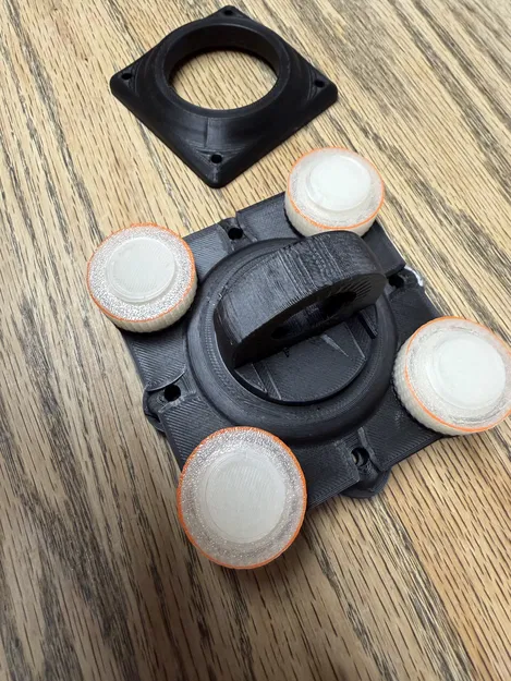 Ngàm vặn cố định có thể điều chỉnh cho cánh tay đỡ điện thoại linh hoạt & chắc chắn - Image 1