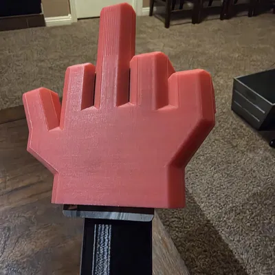 Dụng cụ hỗ trợ quẹt thẻ Debit hình ngón tay giữa