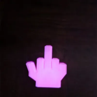 Dụng cụ hỗ trợ quẹt thẻ Debit hình ngón tay giữa