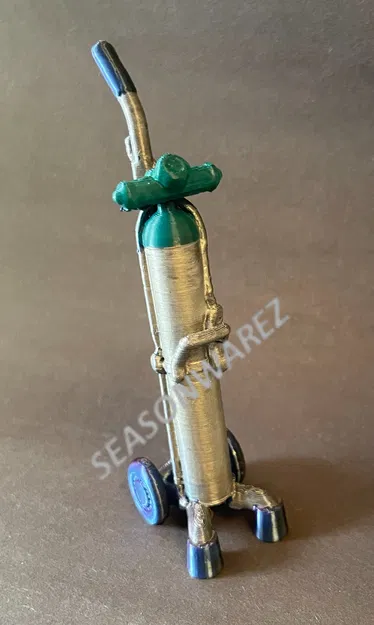 Bình Oxy Di Động - Mô hình xe đẩy “Green Top” - Image 1