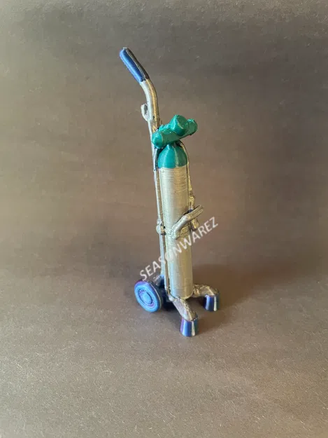 Bình Oxy Di Động - Mô hình xe đẩy “Green Top” - Image 2