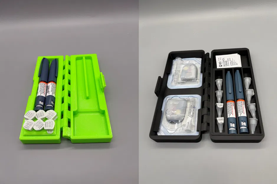 Hộp đựng bút Insulin và Omnipod chống va đập khi đi du lịch - Image 1