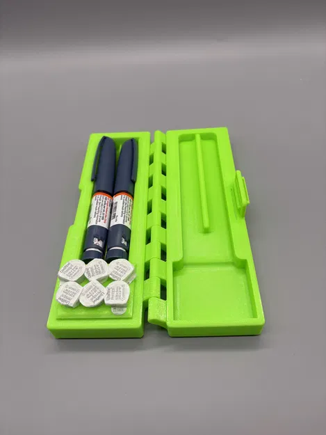 Hộp đựng bút Insulin và Omnipod chống va đập khi đi du lịch - Image 2