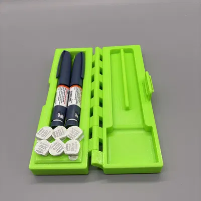 Hộp đựng bút Insulin và Omnipod chống va đập khi đi du lịch