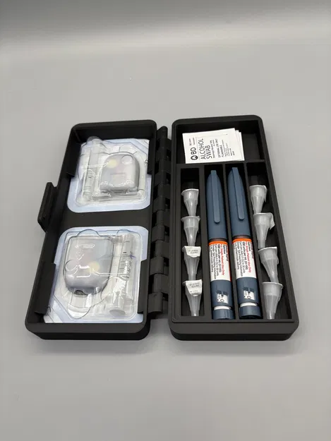 Hộp đựng bút Insulin và Omnipod chống va đập khi đi du lịch - Image 3