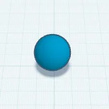 Mô hình quả bóng bàn (Ping Pong Ball) 3D đơn giản và đẹp mắt