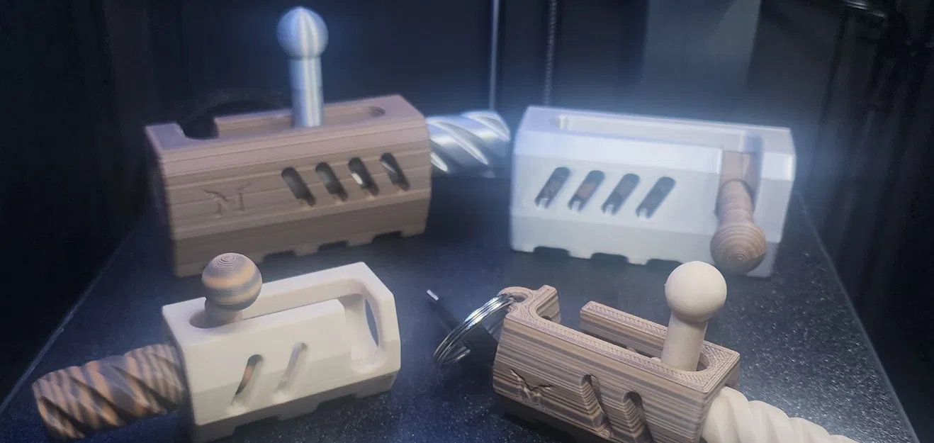 Đồ chơi Fidget Bolt Action - Thiết kế mô phỏng khóa nòng súng trường - Image 4