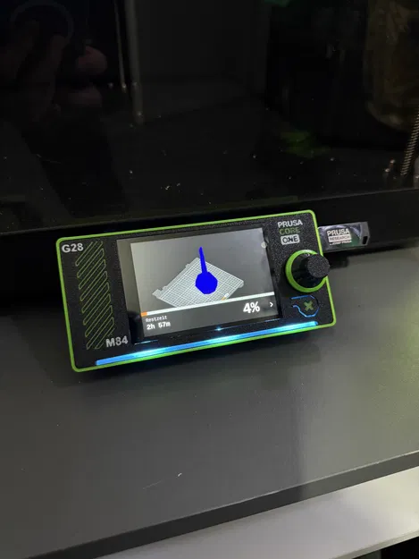 Nắp che màn hình LCD phẳng cho Prusa CORE One - Image 1