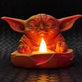 Baby Yoda - Đế cắm nến LED - Thumbnail 3