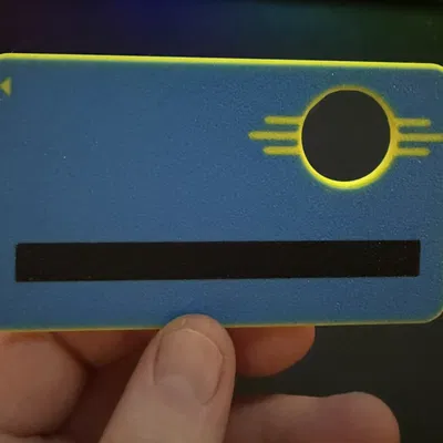 Fallout Keycard (Vault 101, 33, 76) - Mô hình thẻ khóa Fallout