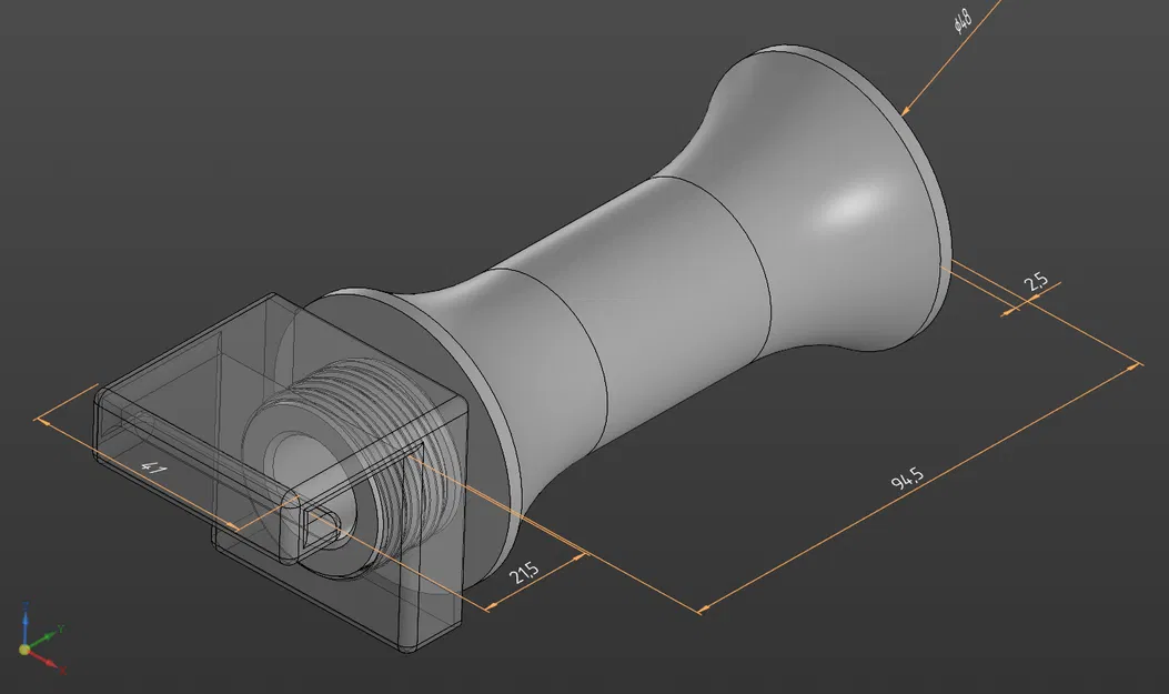 Giá đỡ cuộn nhựa cho FlashForge Adventurer 5m - Image 4
