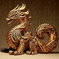 Tác phẩm điêu khắc Rồng thuộc bộ sưu tập Designers - Thumbnail 1