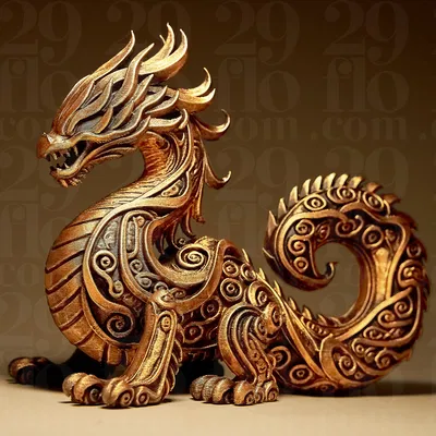 Tác phẩm điêu khắc Rồng thuộc bộ sưu tập Designers