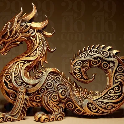 Tác phẩm điêu khắc Rồng thuộc bộ sưu tập Designers