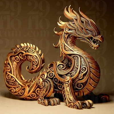 Tác phẩm điêu khắc Rồng thuộc bộ sưu tập Designers