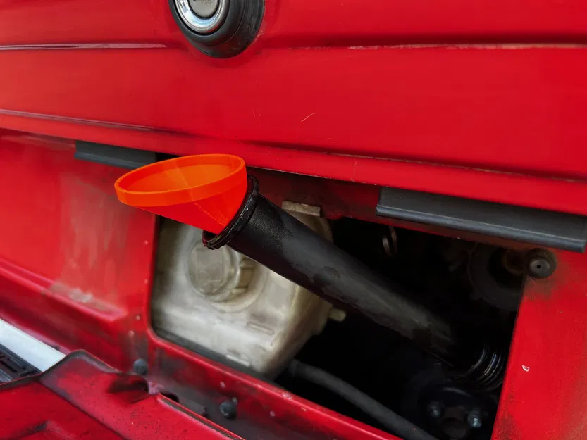 Phễu châm nhớt chuyên dụng cho xe Volkswagen T3 (T25) in 3D - Image 2