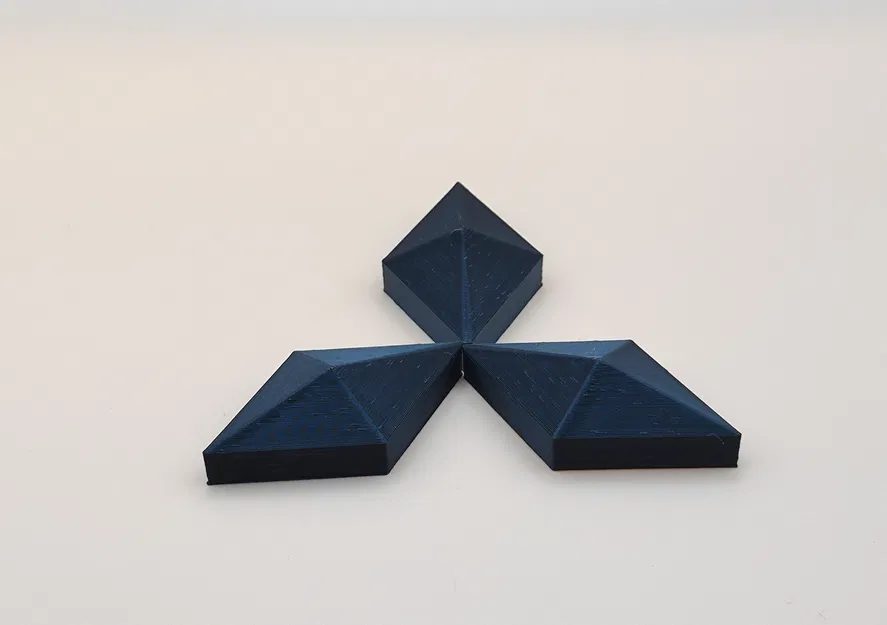 Mô hình Logo Mitsubishi 3D - Image 1