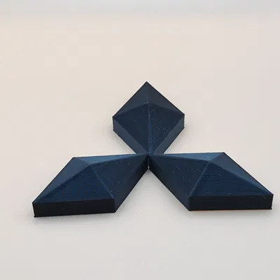 Mô hình Logo Mitsubishi 3D