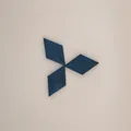 Mô hình Logo Mitsubishi 3D - Thumbnail 2