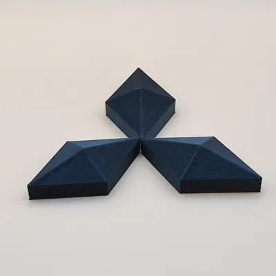 Mô hình Logo Mitsubishi 3D