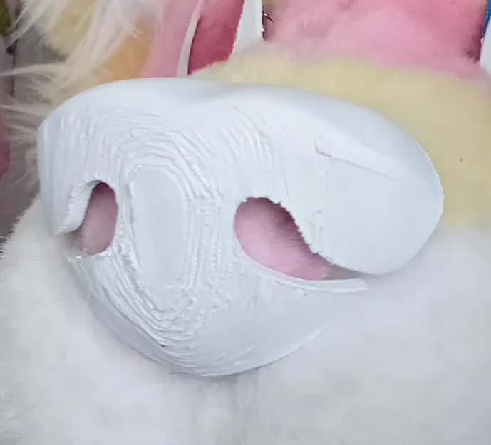 Mô hình mũi chó 3D (Pickable fursuit nose) cho Fursuit hoàn hảo - Image 3