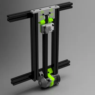 Voron V0.2r1 Kat2Z - Bản mod belt siêu gọn gàng