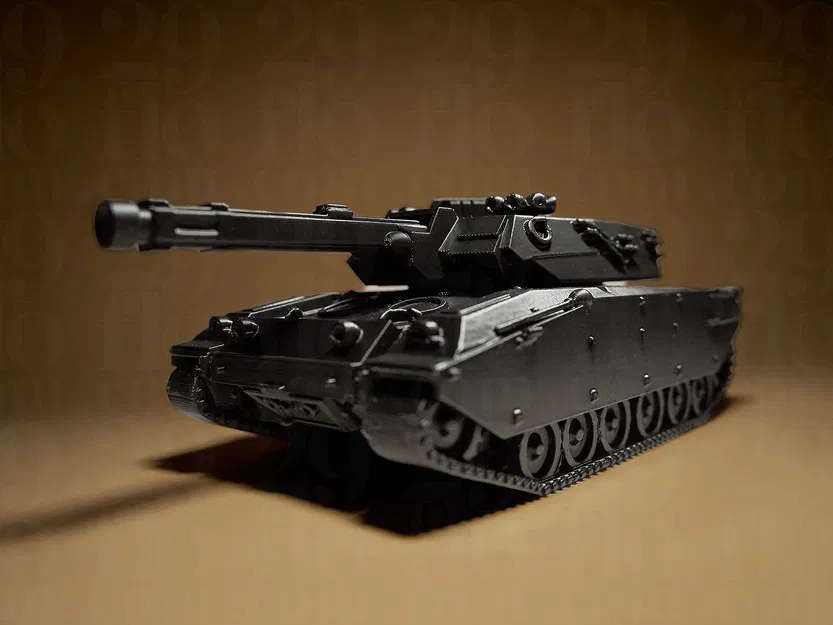 Mô hình xe tăng chiến đấu - Just a Tank - Image 1