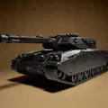 Mô hình xe tăng chiến đấu - Just a Tank - Thumbnail 1