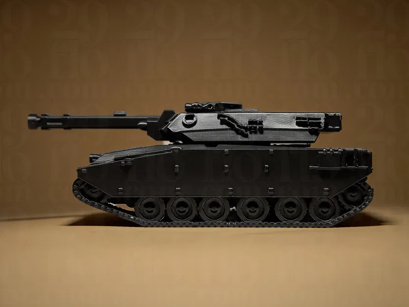 Mô hình xe tăng chiến đấu - Just a Tank - Image 2