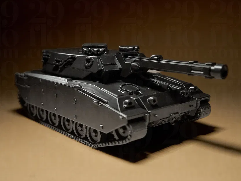 Mô hình xe tăng chiến đấu - Just a Tank - Image 4