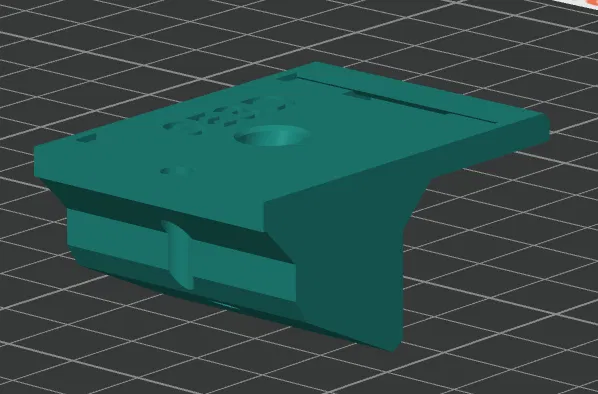 Ngàm gắn cảm biến hết nhựa cho khung máy Elegoo Centauri Carbon - Image 5