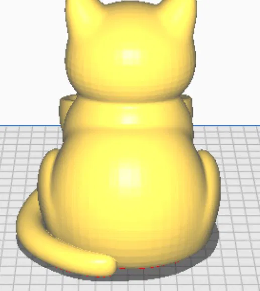 Bát Đôi Hình Mèo Dễ Thương – Mẫu In 3D Đựng Thức Ăn/Nước Uống - Image 2