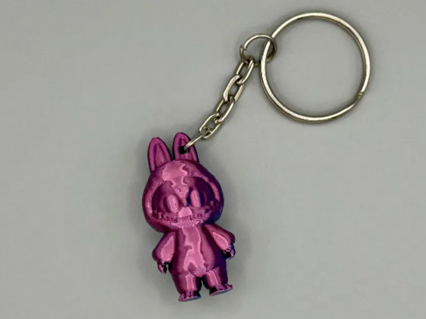 Móc khóa Labubu Mini – Mẫu nhân vật hoạt hình dễ thương - Image 1