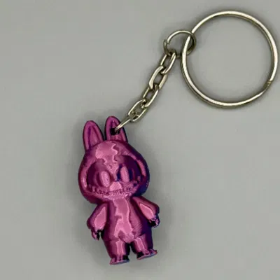 Móc khóa Labubu Mini – Mẫu nhân vật hoạt hình dễ thương