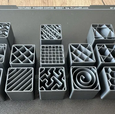 Khối lập phương kiểm tra Infill