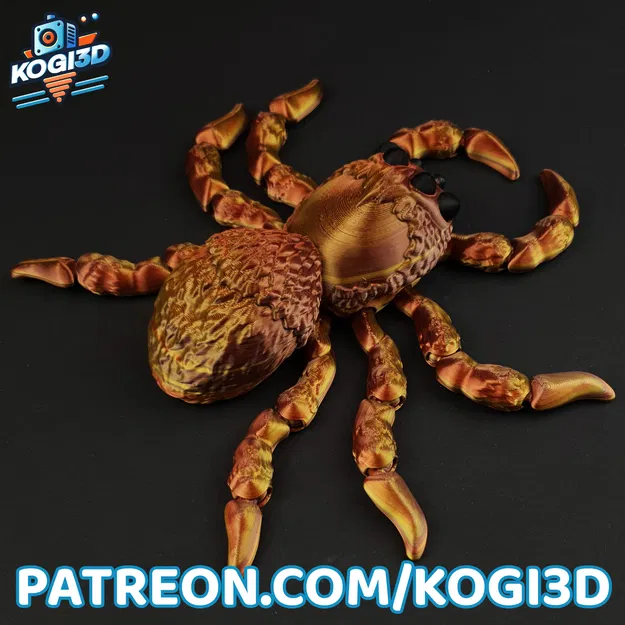 Mô hình Nhện Tarantula Khớp Nối (Articulated Tarantula) - Image 5