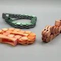 Fidget Chain – Đồ chơi để bàn dạng xích khớp nối, in nguyên khối (Print-in-Place) - Thumbnail 5
