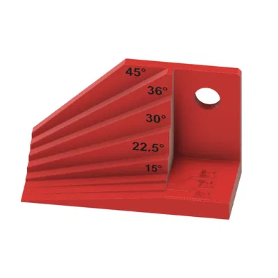 Thước đo góc / Ê-ke chỉnh góc / Khối đo góc – 25 × 63 × 38 mm