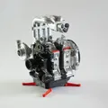 Mô hình động cơ Mazda RX-7 13B REW 1/8 in 3D hoạt động thực tế - Thumbnail 2